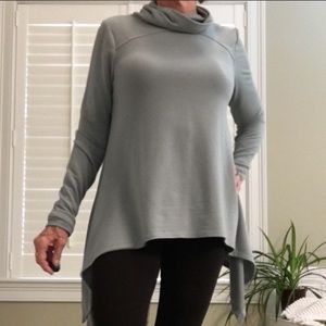 Cupio Tunic - Cowl Neck - Hi/Low Hem - XL